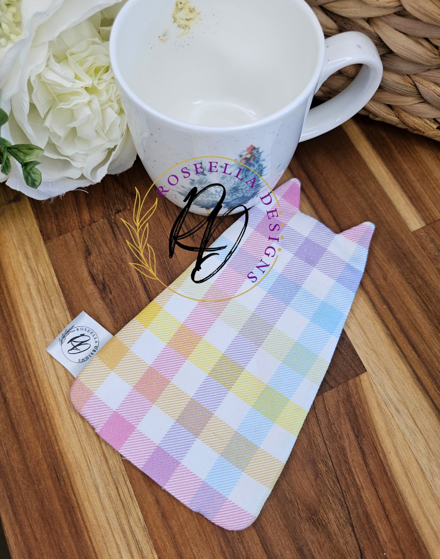 Kitty Coaster / Mug Rug 9