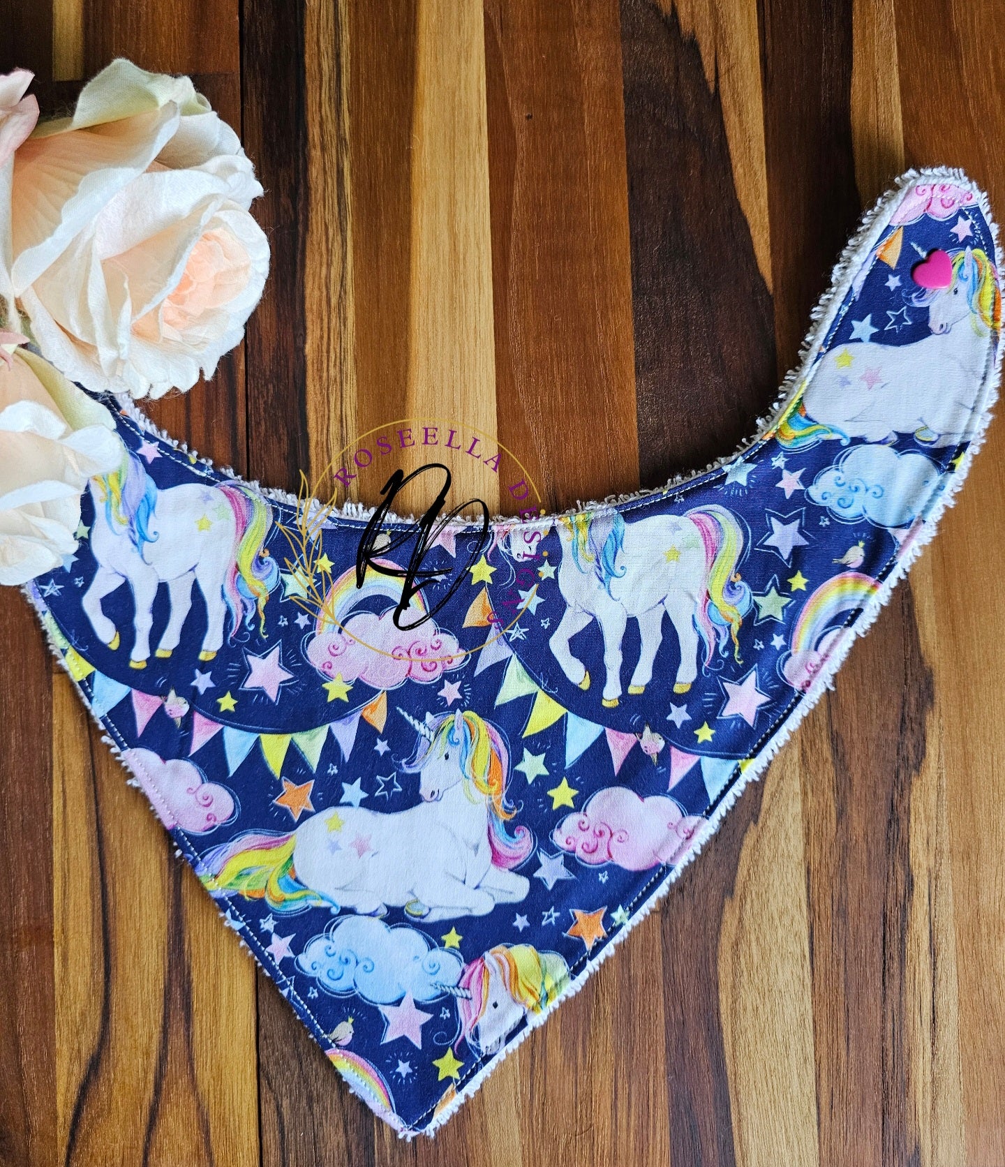 Bandana Bib ~ Unicorn ~