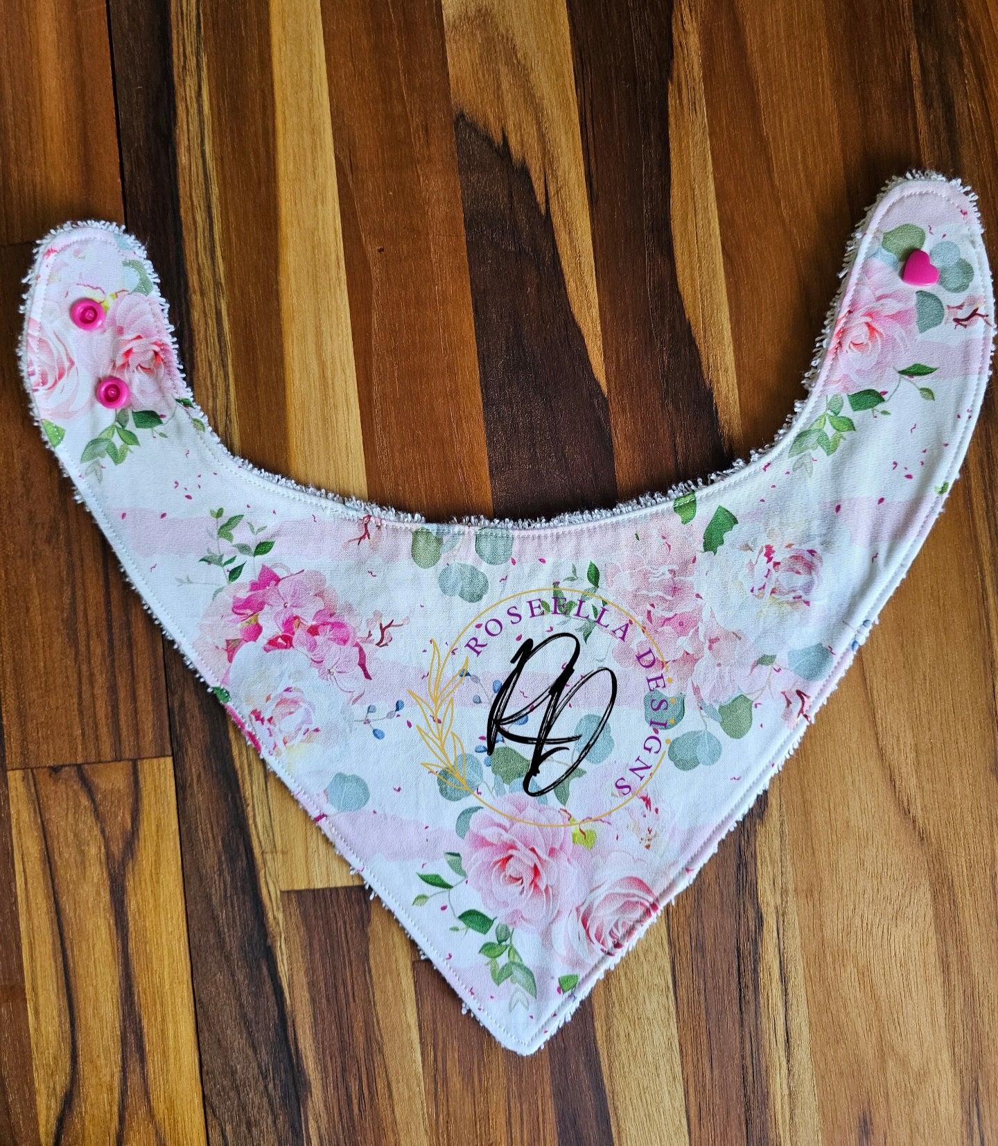 Bandana Bib ~ Floral 2~