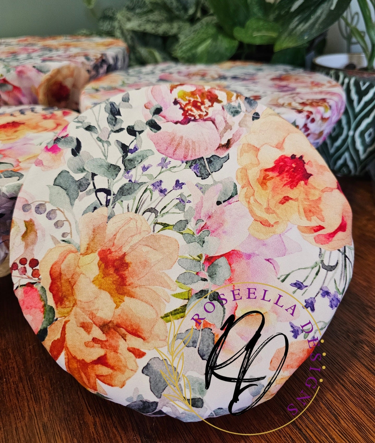 ~Floral Dream ~ Reusable Bowl Cover BUNDLE 4 sizes