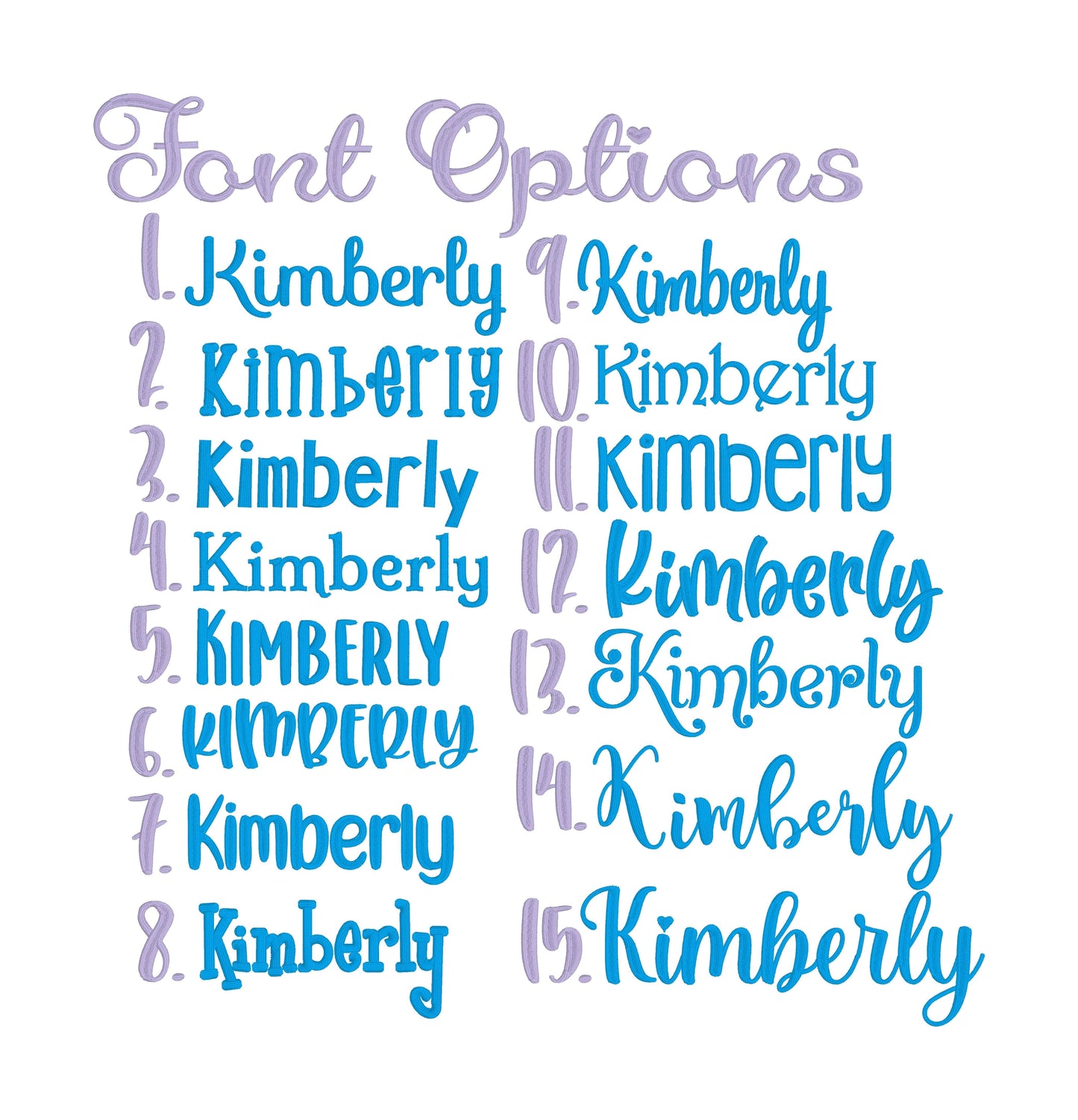 Personalised Embroidered Bath Towel NAME ONLY (15 Font Options)