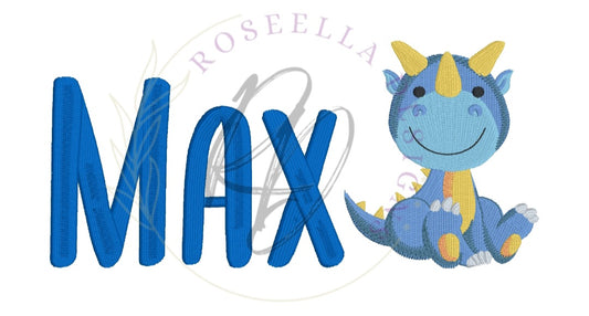 Personalised Embroidered Dragon Bath Towel