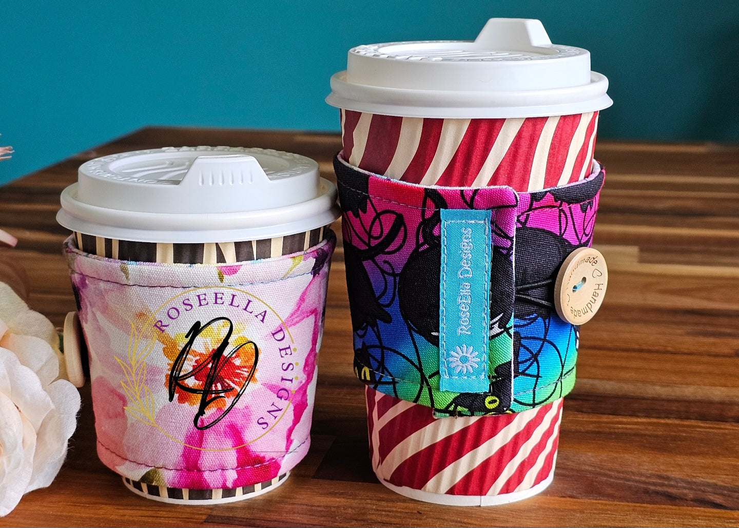 Take Away Cup Cozy  ~Frenchie~
