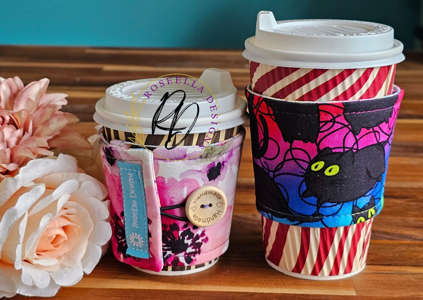 Take Away Cup Cozy  ~Frenchie~