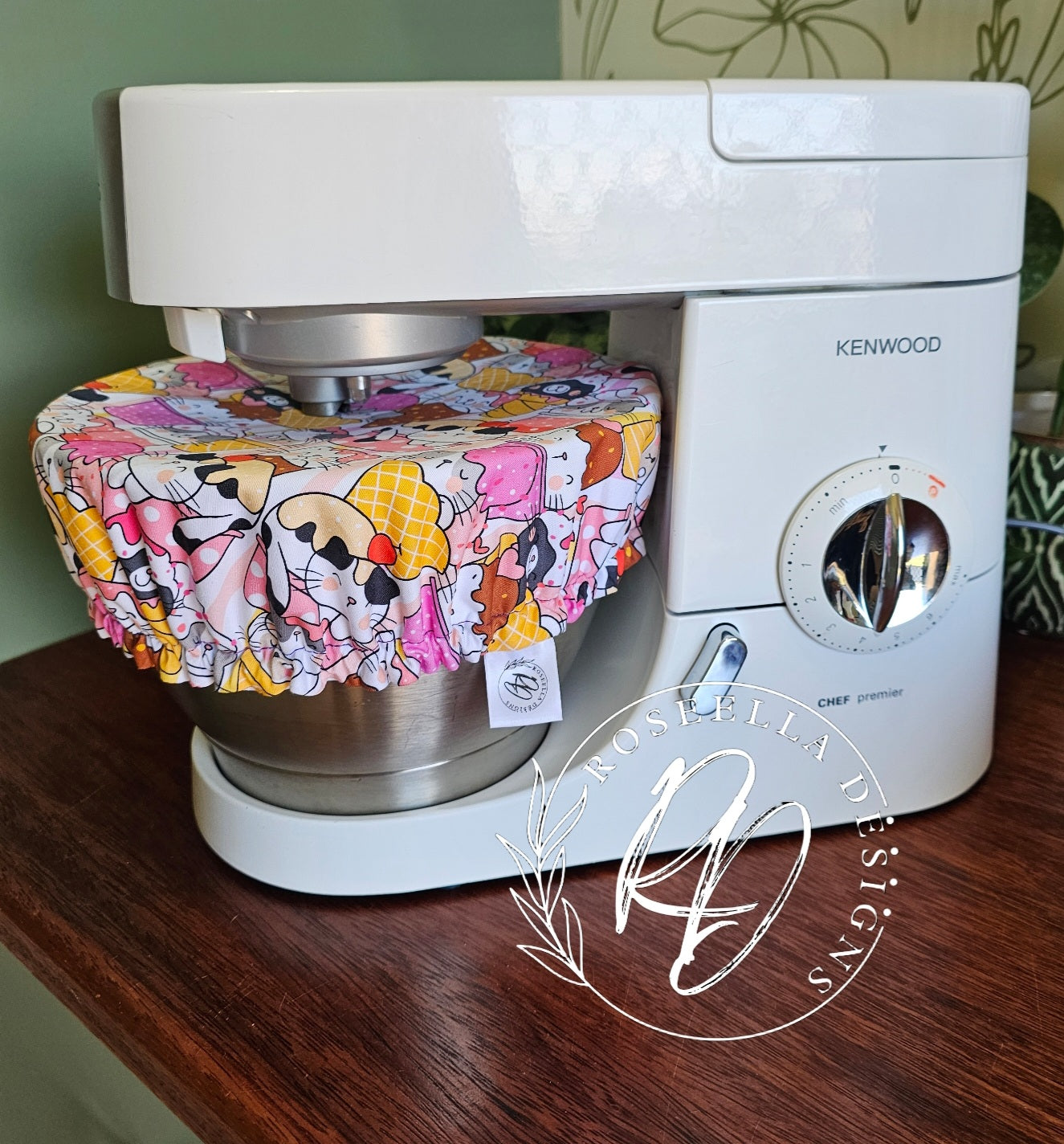 ~Ladybug ~ Reusable Bowl Cover Large ~Suitable For Stand Mixers & Bowls 20cm / 8" - 25cm/ 10"