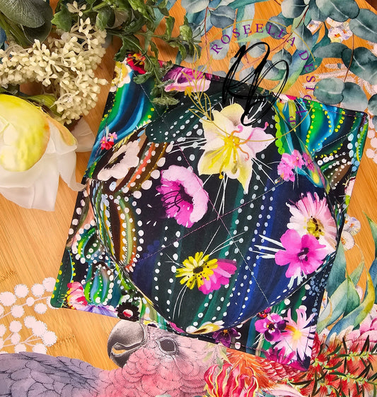 Large ~ Cactus & Floral Bowl Cozy