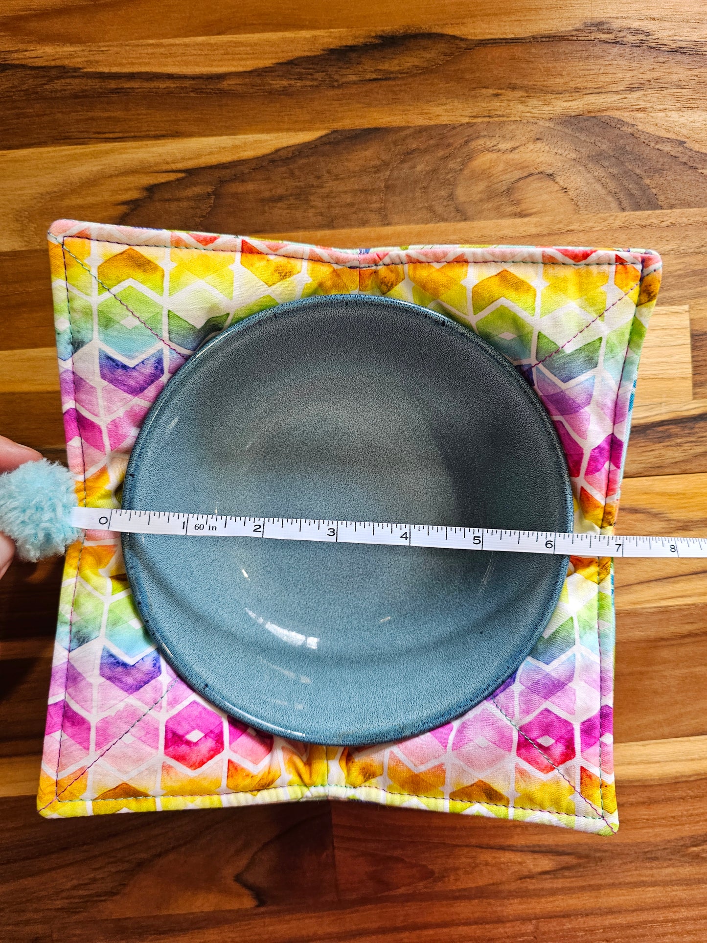 Medium~ Cat & Hearts Bowl Cozy