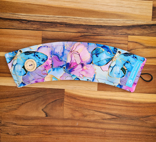 Take Away Cup Cozy  ~ Watercolour Butterfly ~