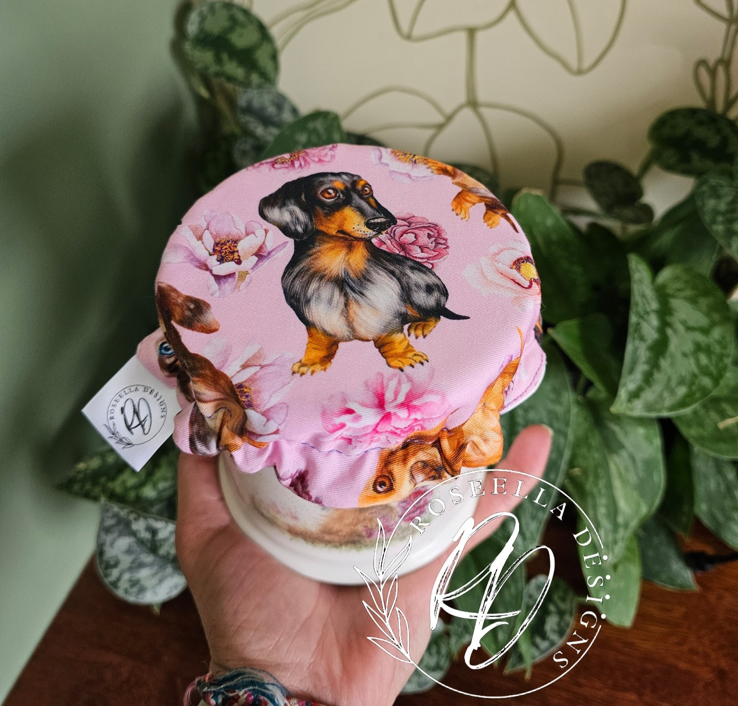 ~Dachshund ~ Reusable Bowl Cover BUNDLE 5 sizes