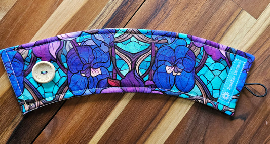 Take Away Cup Cozy  ~ Orchid 2 ~