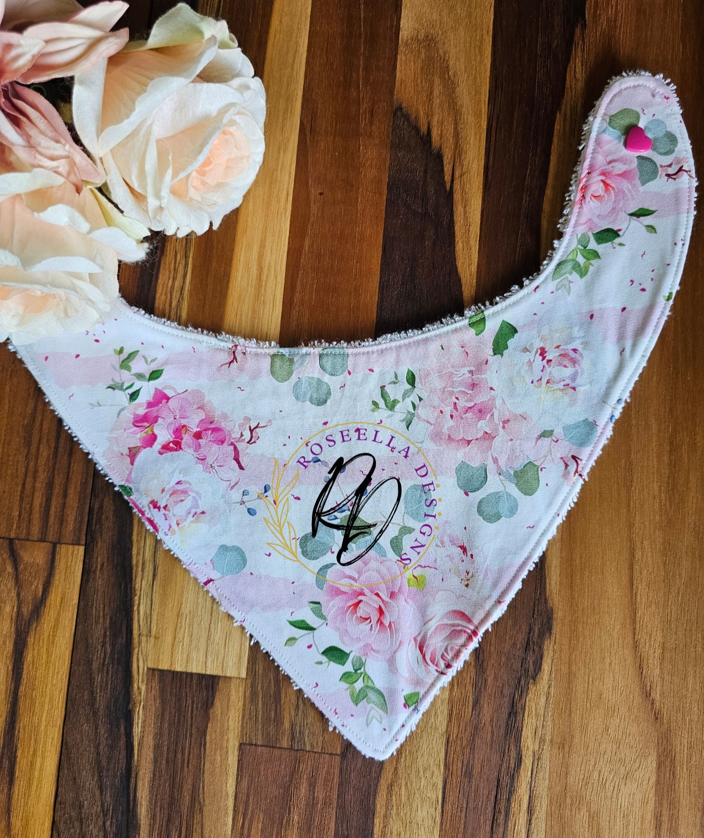 Bandana Bib ~ Floral 2~