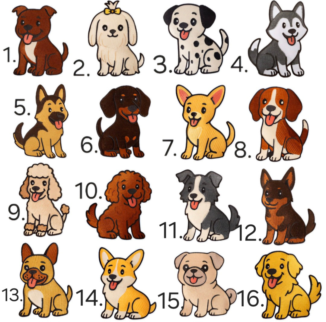 Personalised Embroidered Dog Bath Towel (16 Design Options)