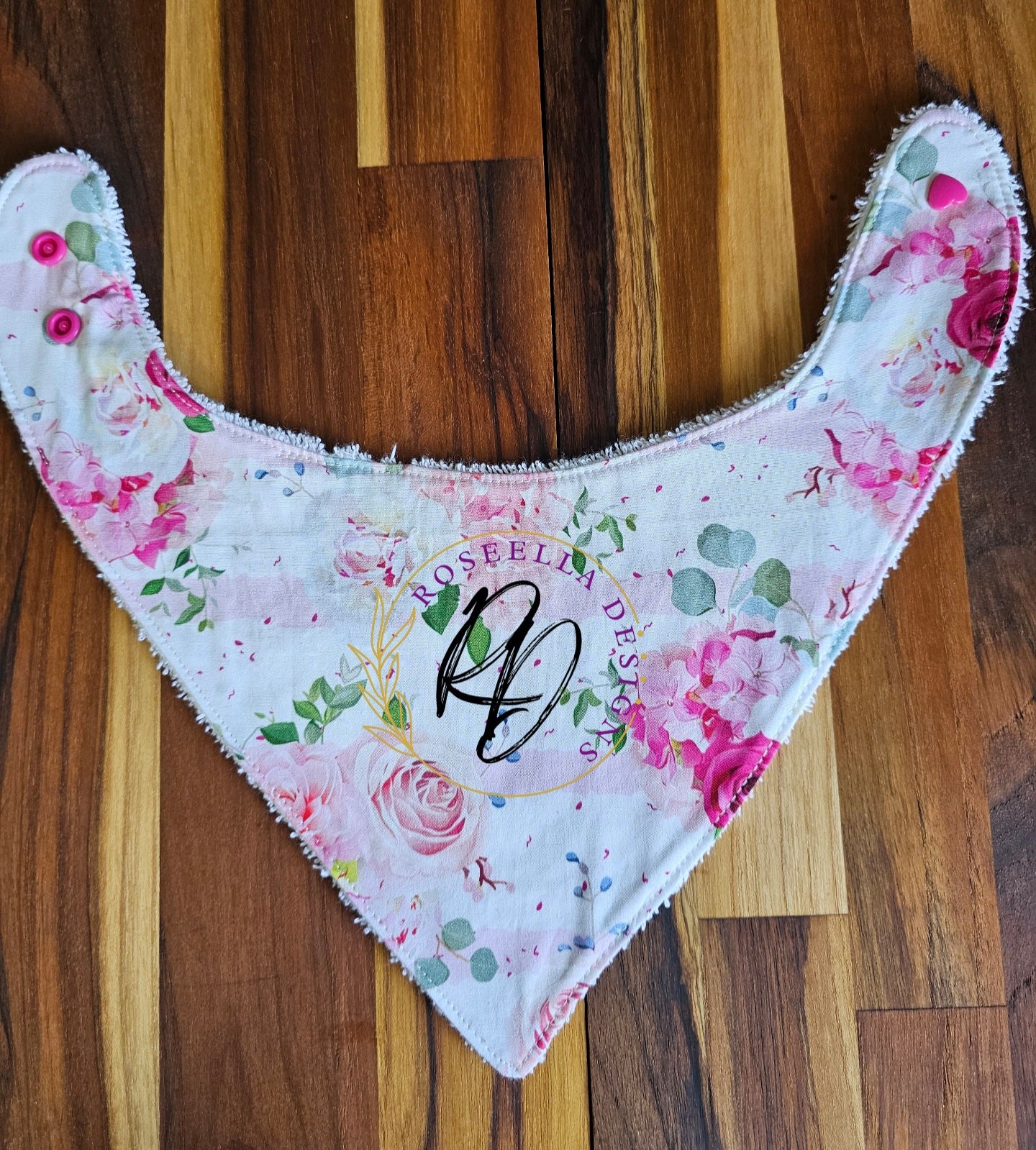 Bandana Bib ~ Floral 1~