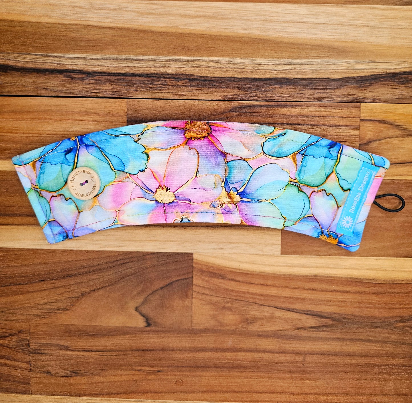 Take Away Cup Cozy  ~ Watercolour floral 4~