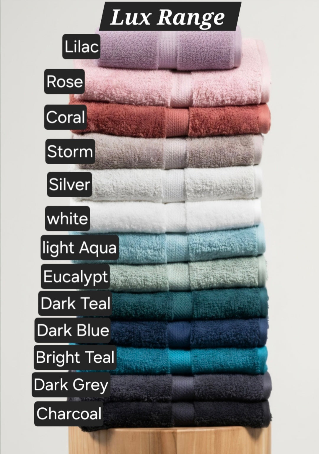 Personalised Embroidered HEART FONT Bath Towel NAME ONLY (12 FONT OPTIONS)