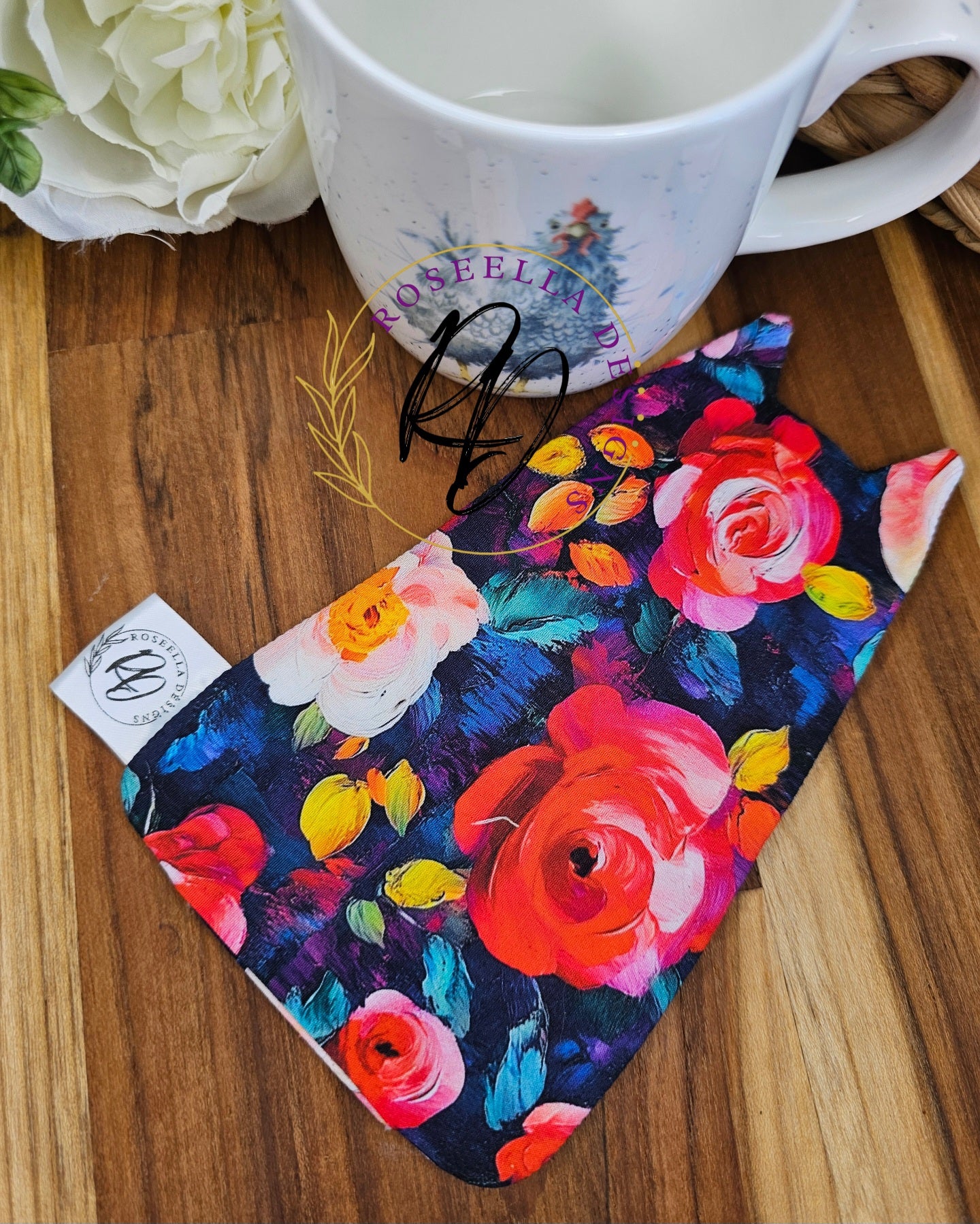Kitty Coaster / Mug Rug 7
