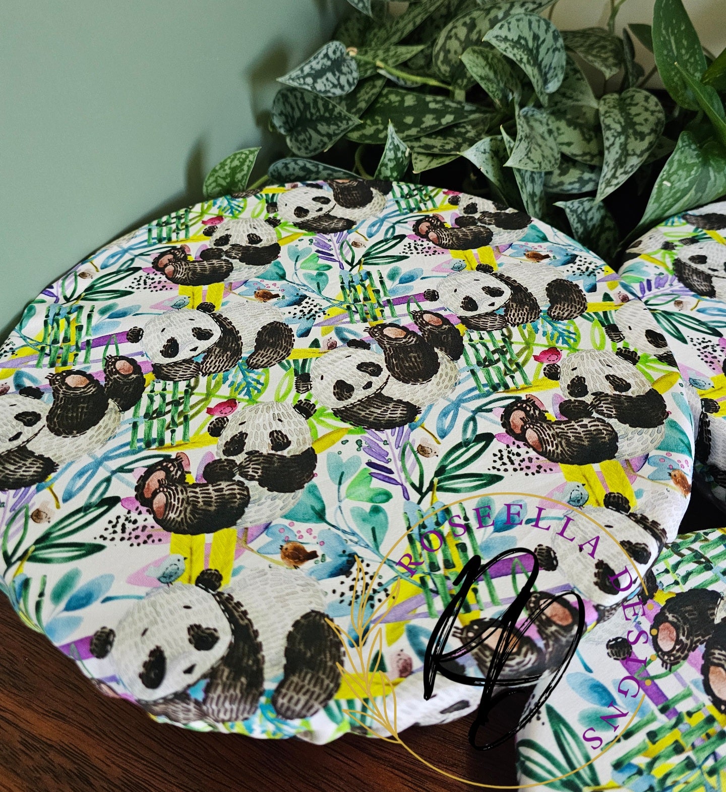 ~Panda ~ Reusable Bowl Cover BUNDLE 4 sizes