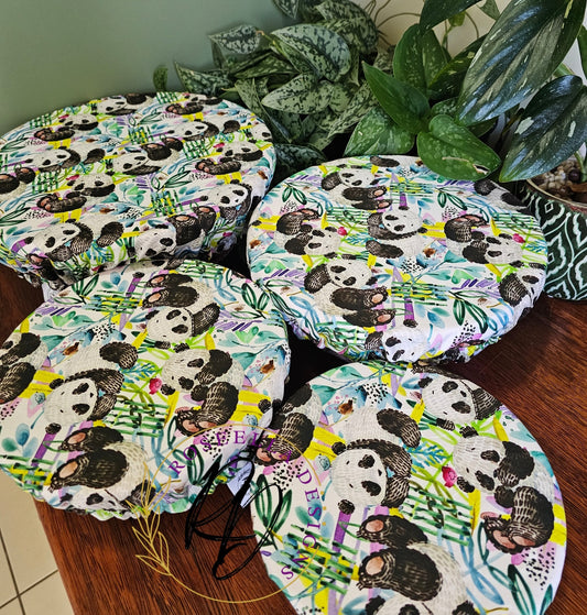 ~Panda ~ Reusable Bowl Cover BUNDLE 4 sizes