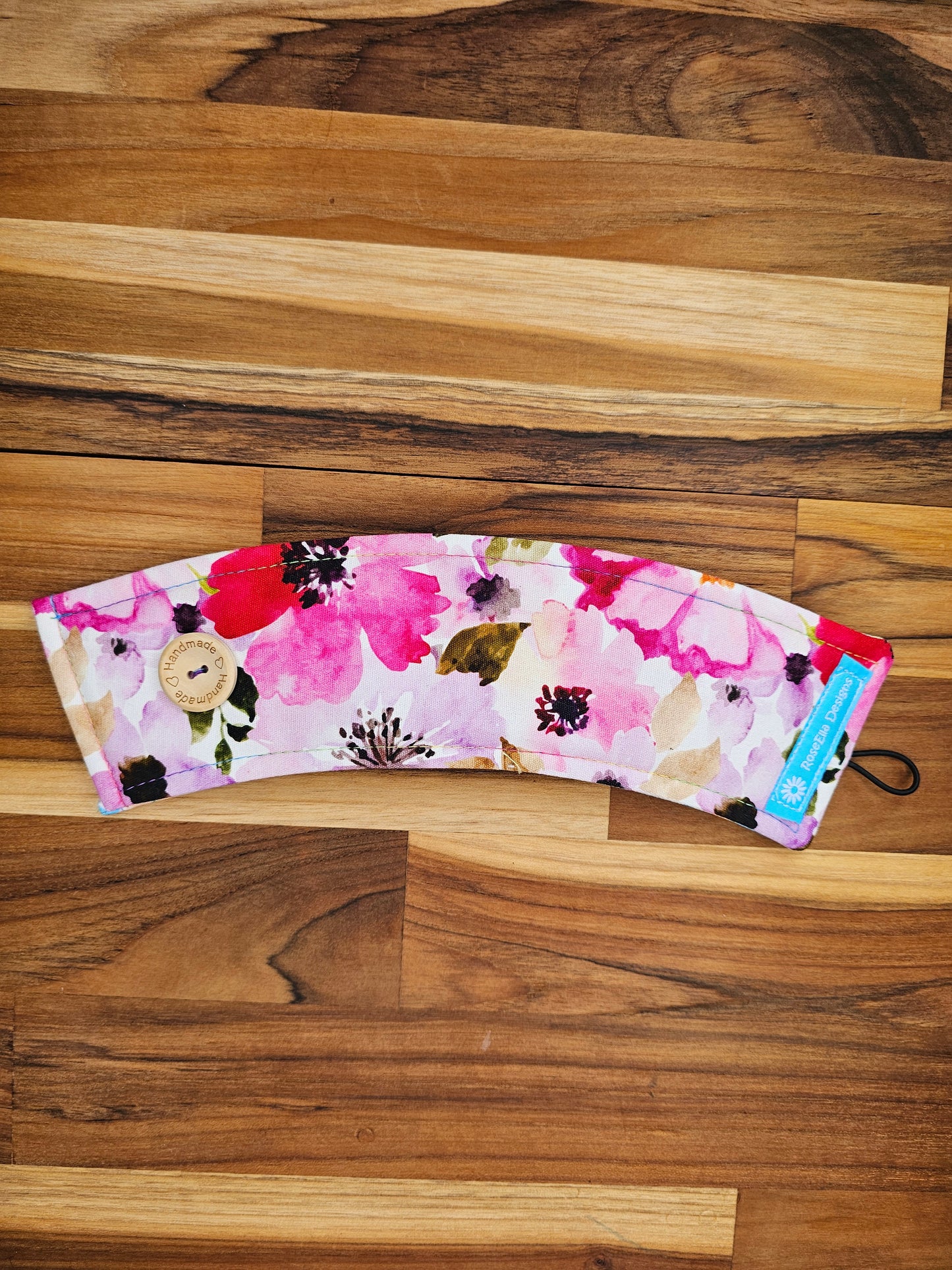 Take Away Cup Cozy  ~ Flowers ~