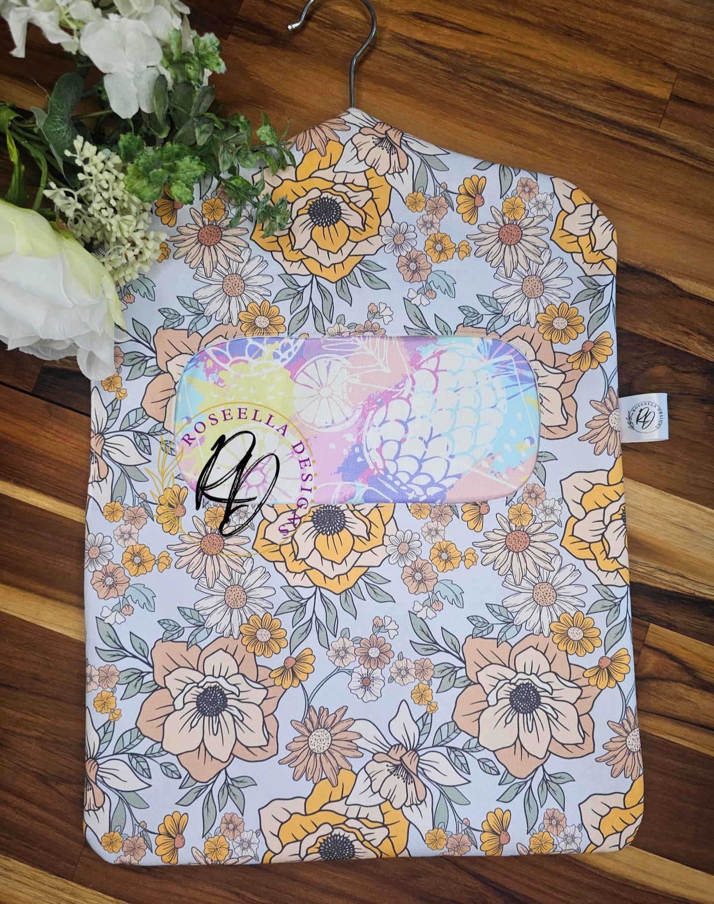 Peg Bag ~Blue Floral~