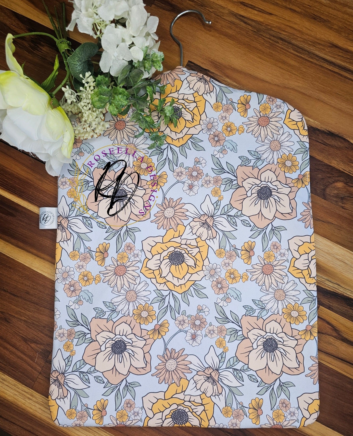 Peg Bag ~Blue Floral~