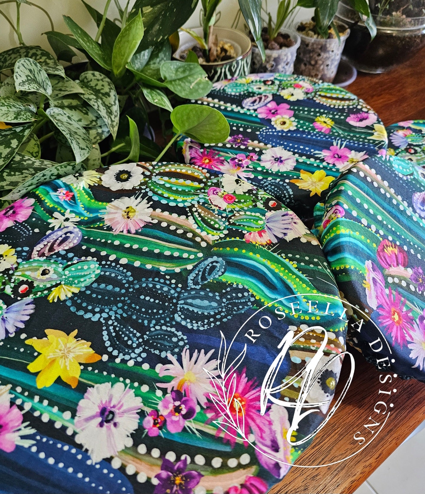 ~Cacti ~ Reusable Bowl Cover BUNDLE 4 sizes