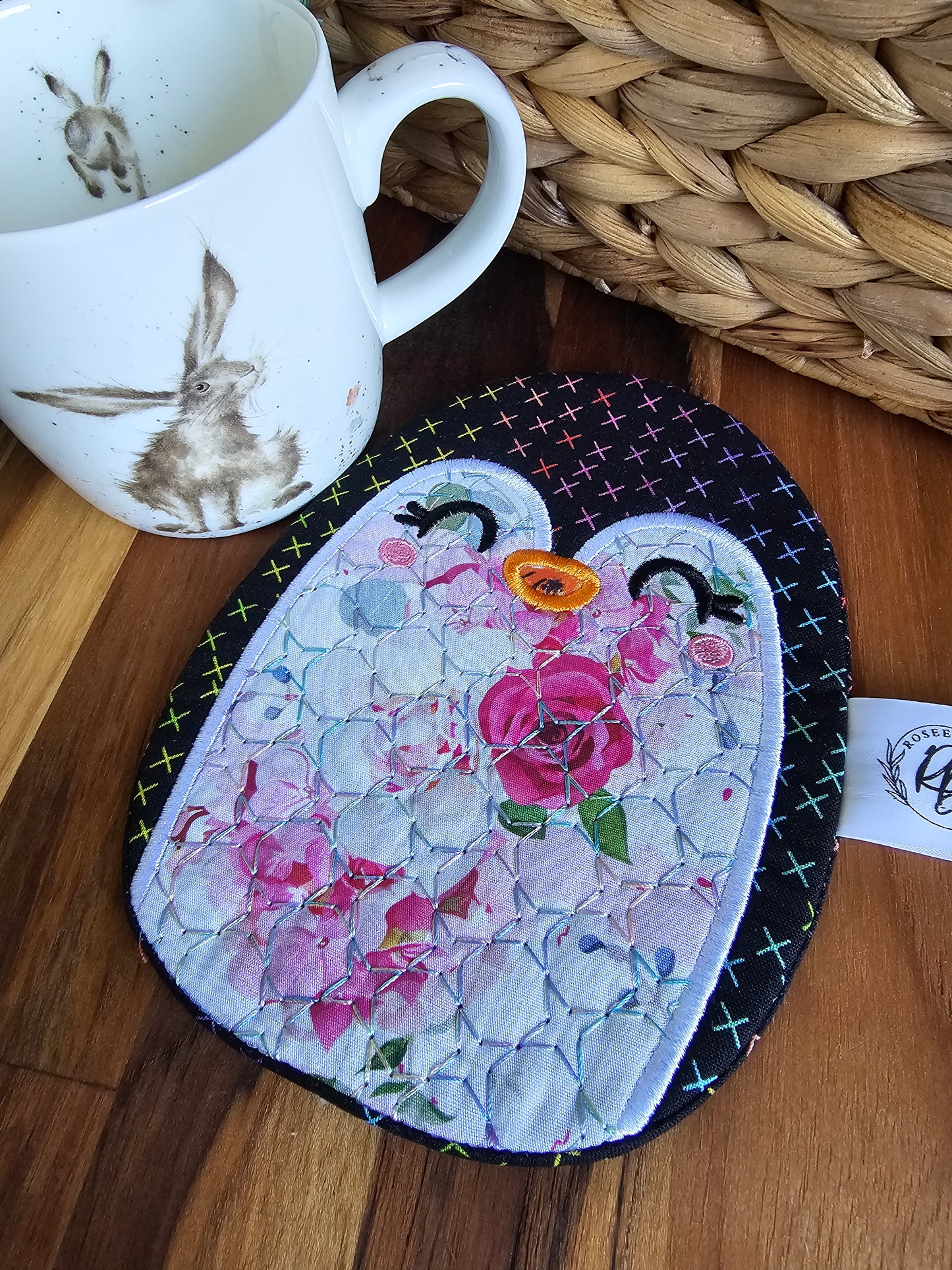Penguin Coaster / Mug Rug 3