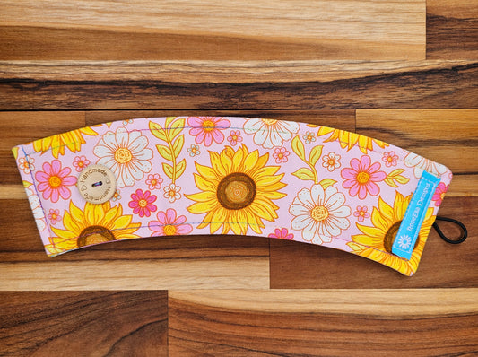 Take Away Cup Cozy  ~ Sunflower ~