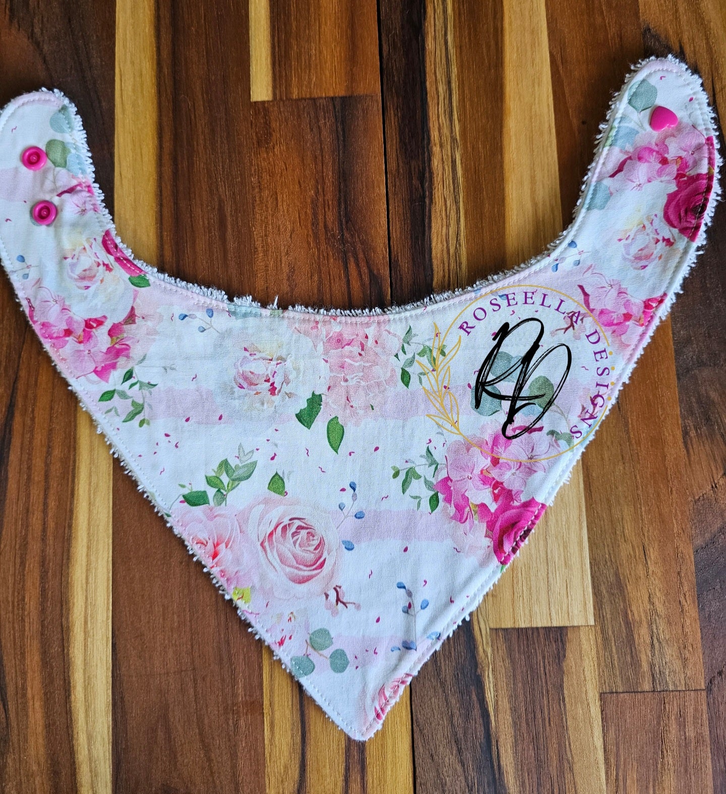 Bandana Bib ~ Floral 1~
