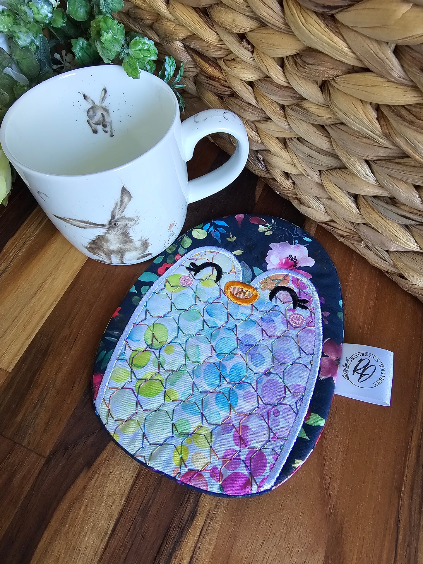 Penguin Coaster/ Mug Rug 1