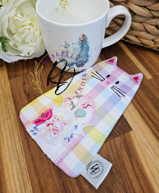 Kitty Coaster / Mug Rug 9