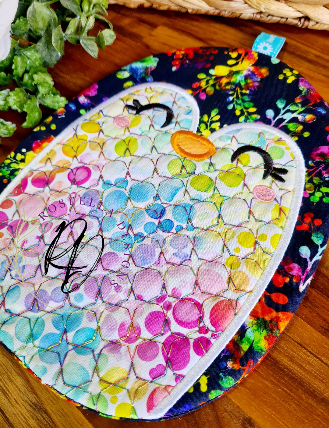 Large Penguin Potholder / Trivet